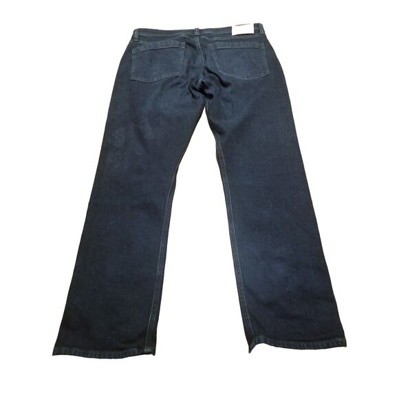Revtown Sharp Jeans Men's Size 34x32 Decade Denim Stretch Dark Blue (36x32.5) - Picture 3 of 5